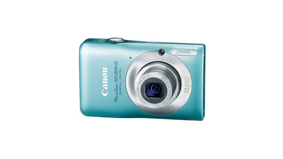 Canon PowerShot SD1300 IS ELPH Digital Camera - Green