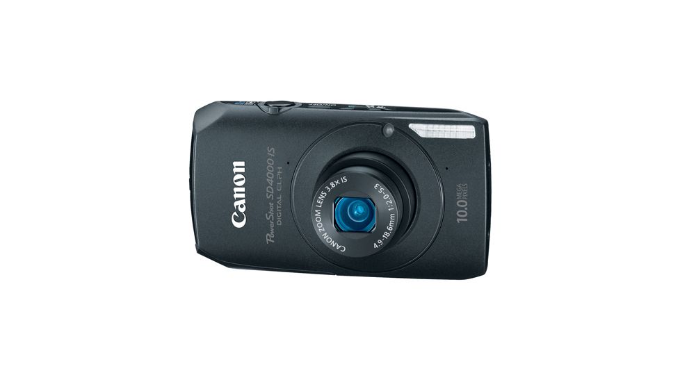 Canon Power Shot SD4000 IS Digital ELPH Kit, Black