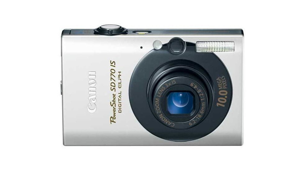 Canon PowerShot SD770 IS - Black 2600B001