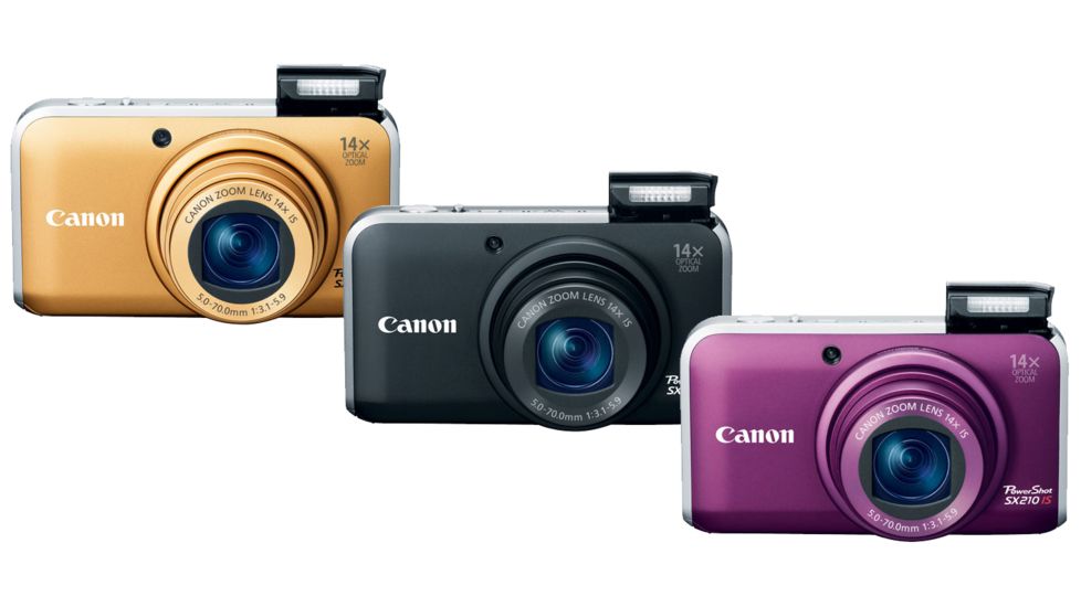 Canon PowerShot SX210 IS Digital Cameras