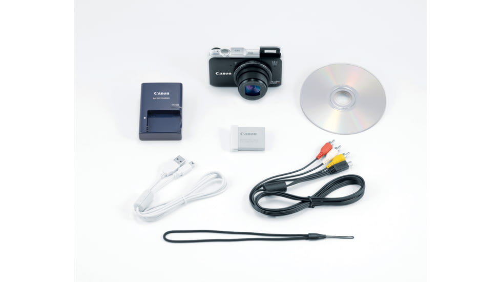 Canon PowerShot SX230 HS 12.1 MP Digital Camera, Black Included Accessories