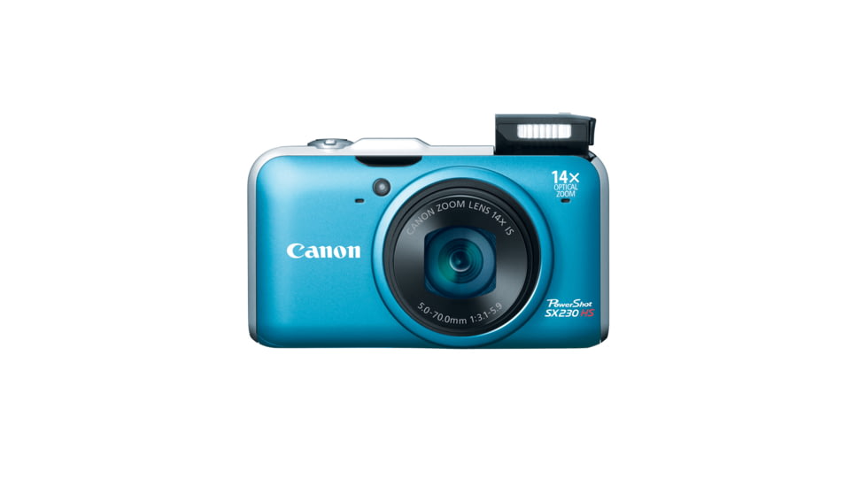 Canon PowerShot SX230 HS 12.1 MP Digital Camera, Blue