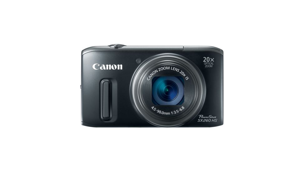 Canon PowerShot SX260 HS Digital Camera, Black 5900B001