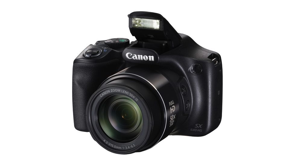 Canon PowerShot SX540 20.3MP HS Digital Camera Kit, Black 1067C001