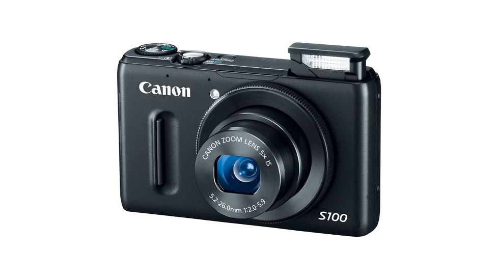 Canon PowerShot S-100 Camera - Black