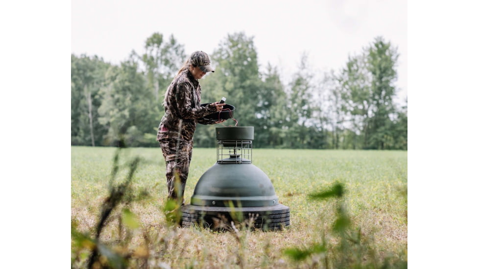 Capsule 250 lb Feeder, Green, CAP-250