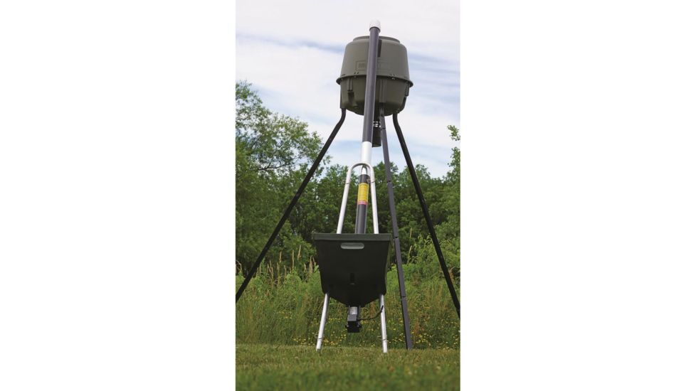 Capsule Bad Ass Auger-Tripod Feeder Filler, Green, BA-AUG-100