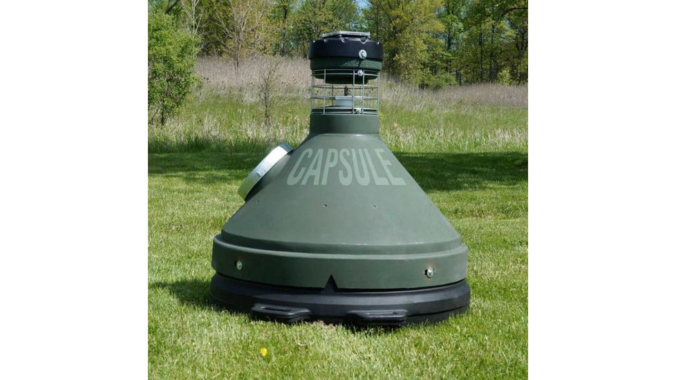 Capsule 1000 lb Feeder, Green, CAP-1000