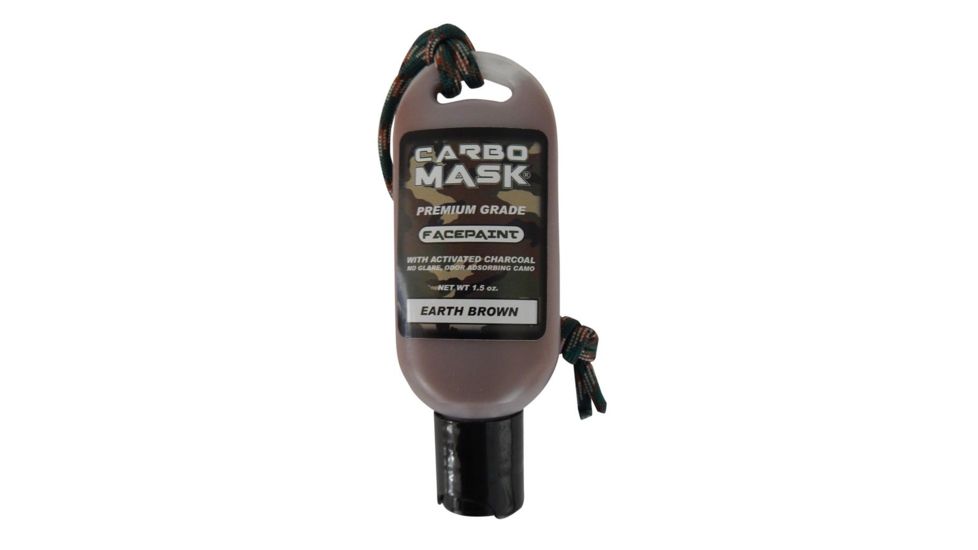Carbomask Facepaint, Brown 1.5 oz. 115400