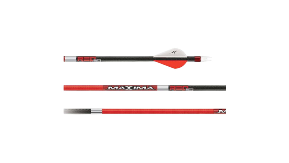 Carbon Express Maxima Red SD Arrow - Each, .400, Red/Black, 50872
