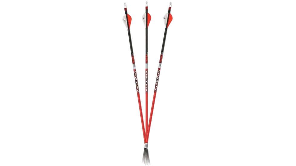 Carbon Express Maxima Red SD Arrow - Each, .400, Red/Black, 50872