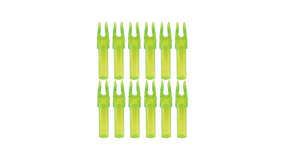Carbon Express LaunchPad Nock, .244 Green 12 pk., 50264