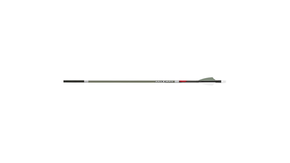Carbon Express Maxima RED Drab Arrow - 6 Pack, .300, Olive Drab, CX05672