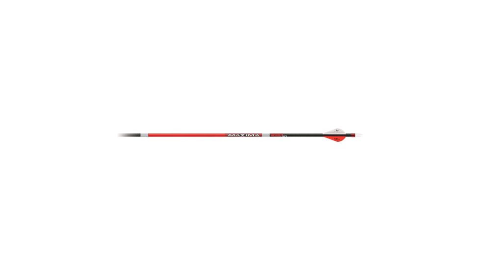 Carbon Express Maxima Red SD, Arrows 350 Blazer Vanes 6 pk., 50871