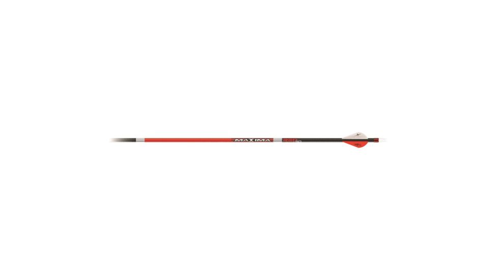 Carbon Express Maxima Red SD, Arrows 350 Blazer Vanes 6 pk. 50871