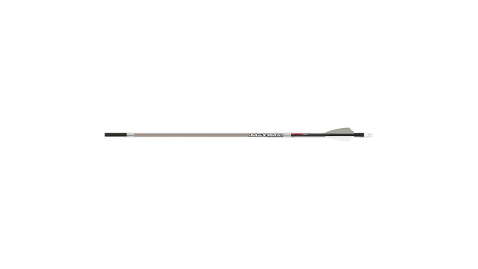 Carbon Express Maxima Red SD Stone Gray Arrows, 300, 6 Pack, CX05645