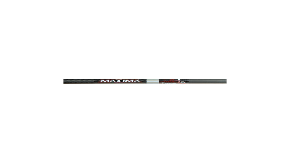 Carbon Express Maxima Sable RZ Shafts - 12 Pack, 350, Black, 51199