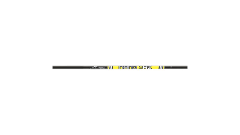 Carbon Express Nano-XRZ Shafts, 350, 1 doz., Black/Yellow, 51606