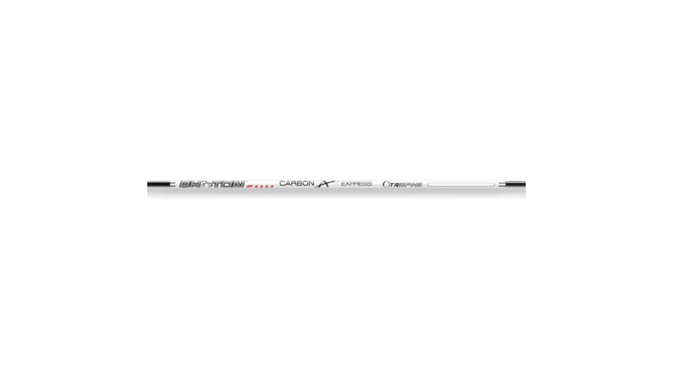 Carbon Express Photon 6mm Arrow Shafts, 300 Spine, 12 Pieces, Black, CX05737