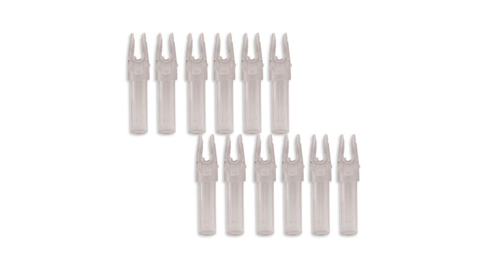 Carbon Express TCX Nock, .203 12 pk, Clear, 50260