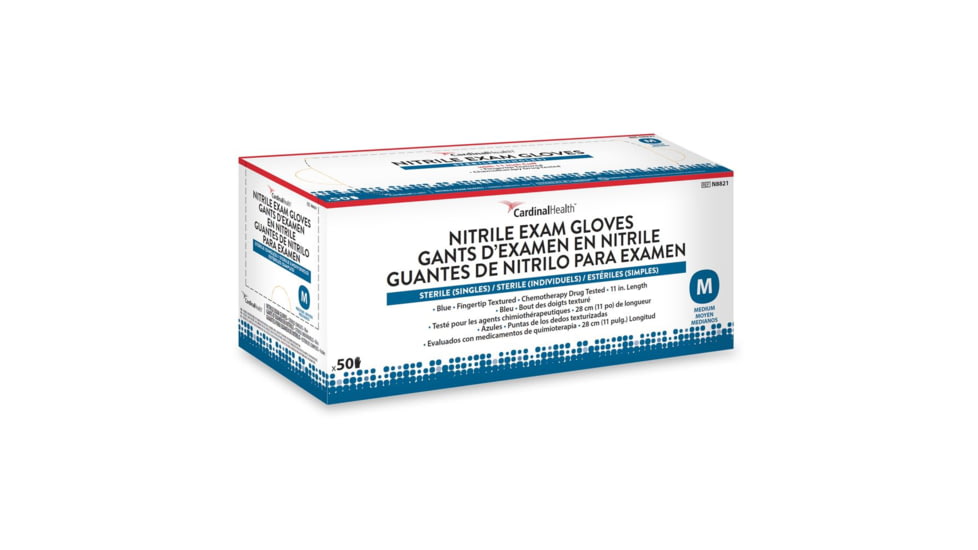 Cardinal Health Glove Sterl Nitrle Pf Md PK200 N8831, Case