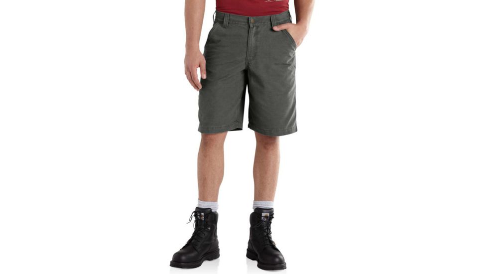 Carhartt Ardmore Khaki Short - Mens-Gravel-10 in-32 Waist