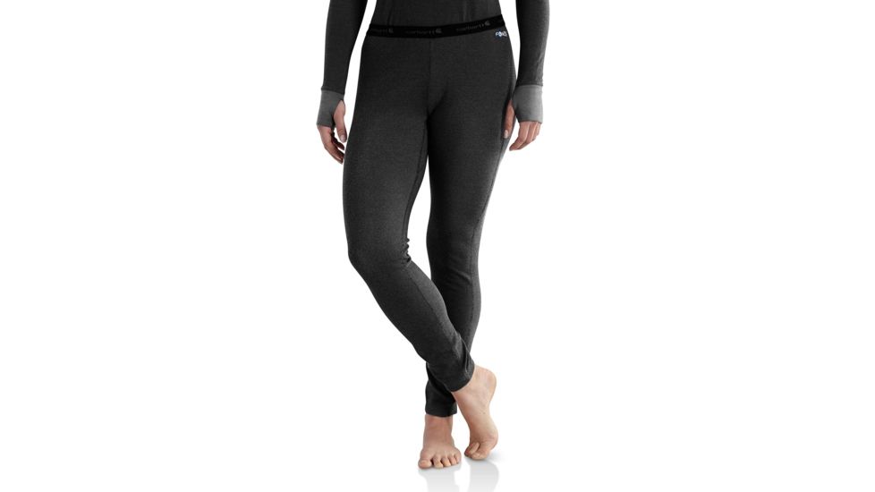 Carhartt Base Force Cold Weather Bottom for Womens, Black, Extra Small/Regular 101714-001-REG-XS