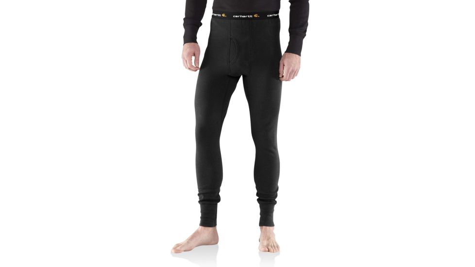 Carhartt Base Force Cotton Super Cold Weather Bottom for Mens, Black, 2XL/Regular 100640-001-REG-2XL