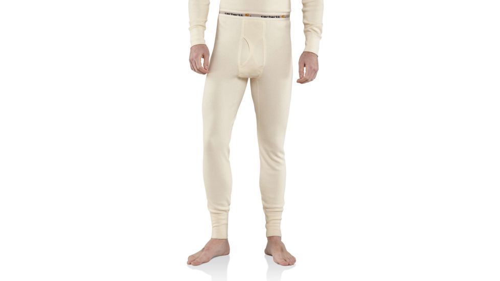Carhartt Base Force Cotton Super Cold Weather Bottom for Mens, Natural, Large/Regular 100640-103-REG-L
