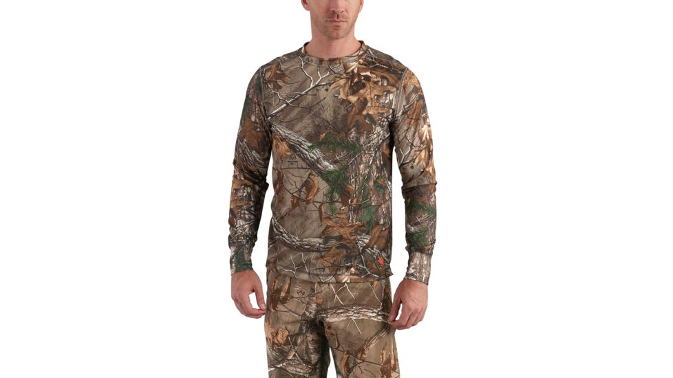 Carhartt Base Force Extremes Cold Weather Camo Crewneck for Mens, Realtree Xtra, 4XL/Regular 102222-977-REG-4XL