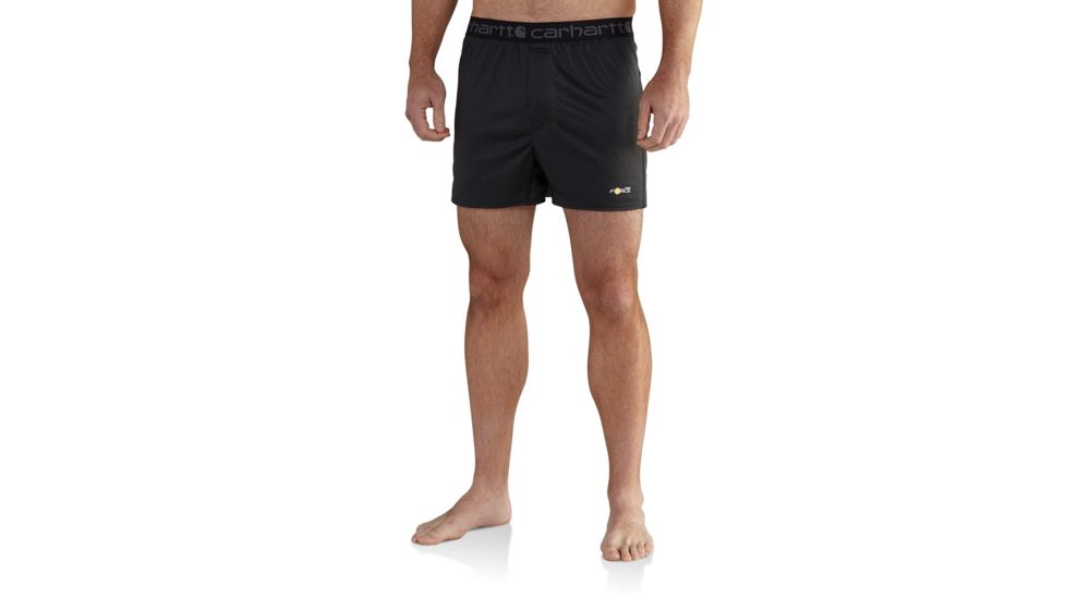 Carhartt Base Force Extremes Lightweight Boxer for Mens, Black, Small/Regular 102345-001-REG-S