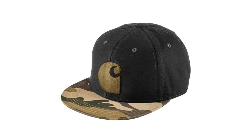 Carhartt Brooker Cap for Mens, Rugged Khaki Camo, One Size Fits All 102507-294-OFA