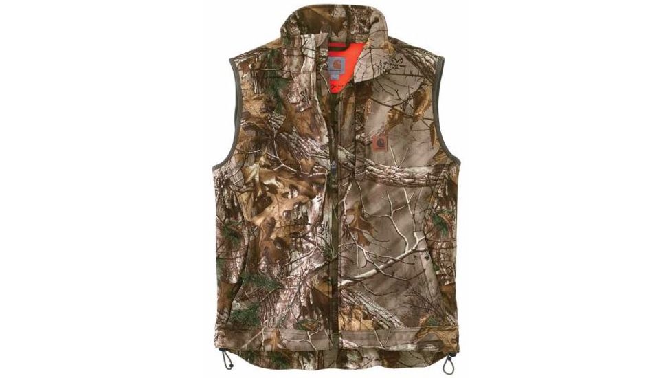 Carhartt Buckfield Vest - Mens, Realtree Xtra, 2Extra Large 102706-977REG2XLA