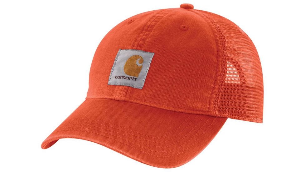Carhartt Buffalo Cap - Mens, Harvest Orange, One Size, 100286-HVO-OFA