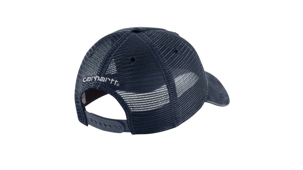 Carhartt Buffalo Sandstone Meshback - Mens, Navy, OSFA, 100286-412-OFA-