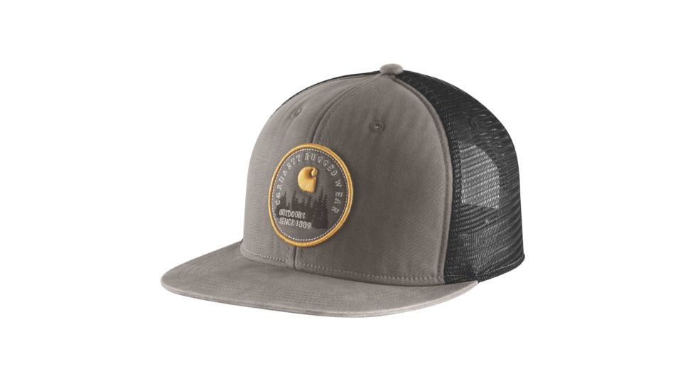 Carhartt Byram Cap - Mens, Gravel, One Size 103135-039-OFA