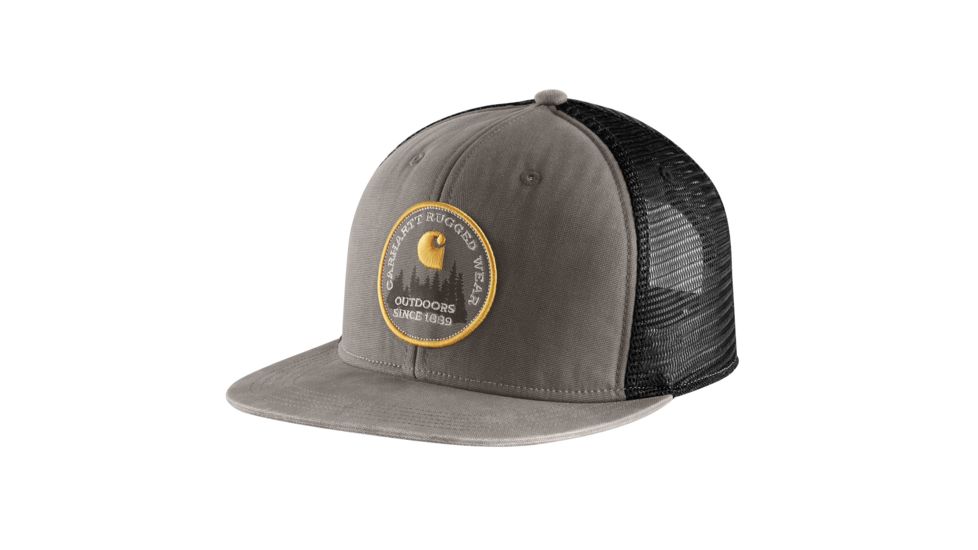 Carhartt Byram Cap - Mens, Gravel, One Size 103135-039-OFA