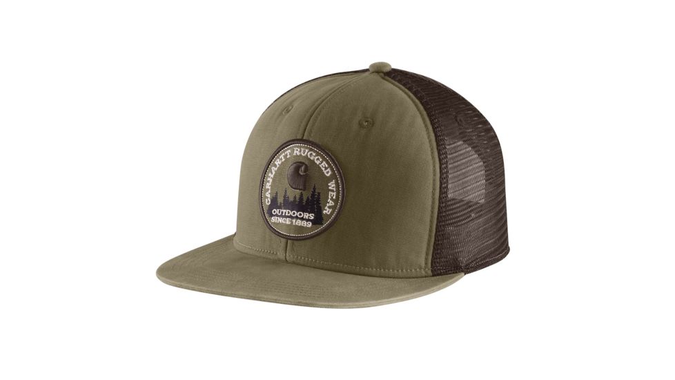 Carhartt Byram Cap - Mens, Burnt Olive, One Size 103135-391-OFA