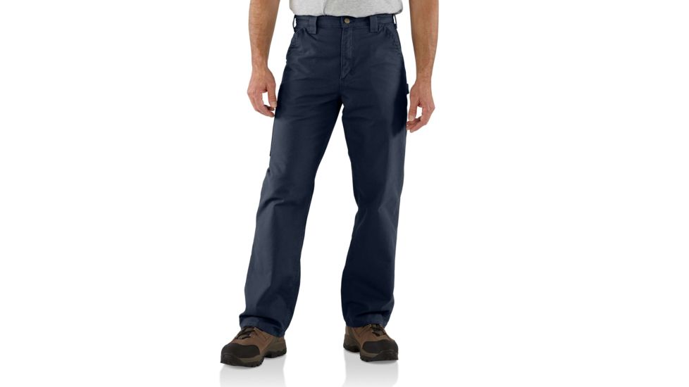 Carhartt Canvas Work Dungaree for Mens, Navy, 31/34 B151-NVY-34-31