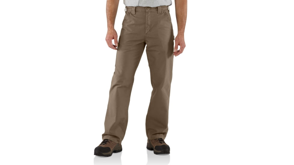 Carhartt Canvas Work Dungaree-Mens, Light Brown, 28-30, B151-LBR-30-28
