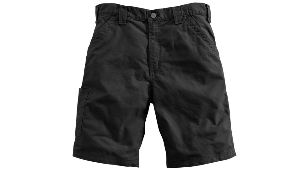 Carhartt Canvas Work Short for Mens, Black, 34 B147-BLK-34