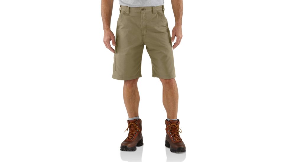 Carhartt Canvas Work Short for Mens, Dark Khaki, 44 B147-DKH-44