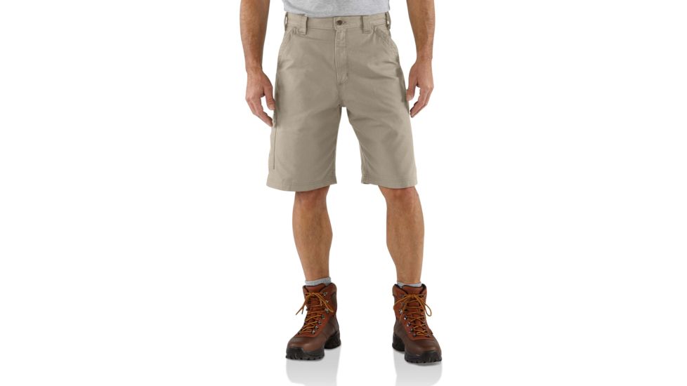 Carhartt Canvas Work Short for Mens, Tan, 44 B147-TAN-44