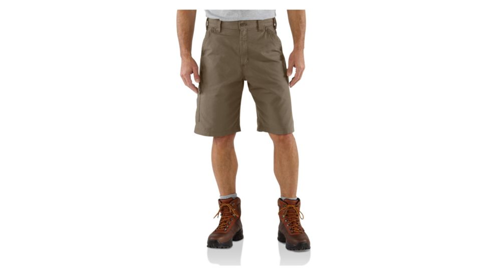 Carhartt Canvas Work Short - Men's -Light Brown-36 Waist
