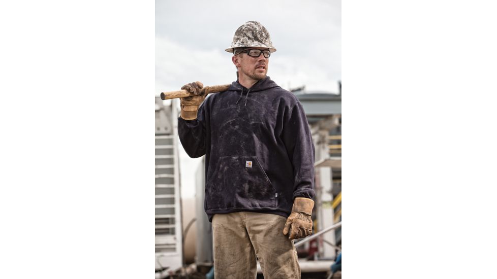 Carhartt Carbondale by Pyramex Safety Ironside Bronze polarized lens with black frame CHB616DTB