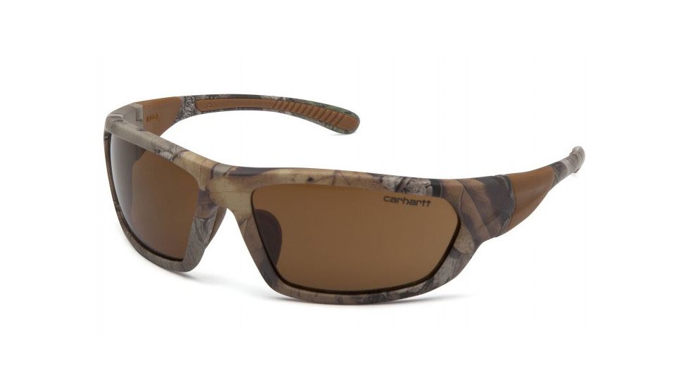 Carhartt Carbondale Safety Glasses w/Bronze Lens, Realtree, CHRT218DCC