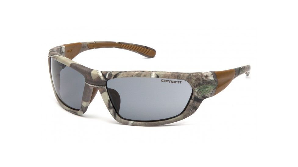 Carhartt Carbondale Safety Glasses w/Gray Lens, Realtree CHRT220D