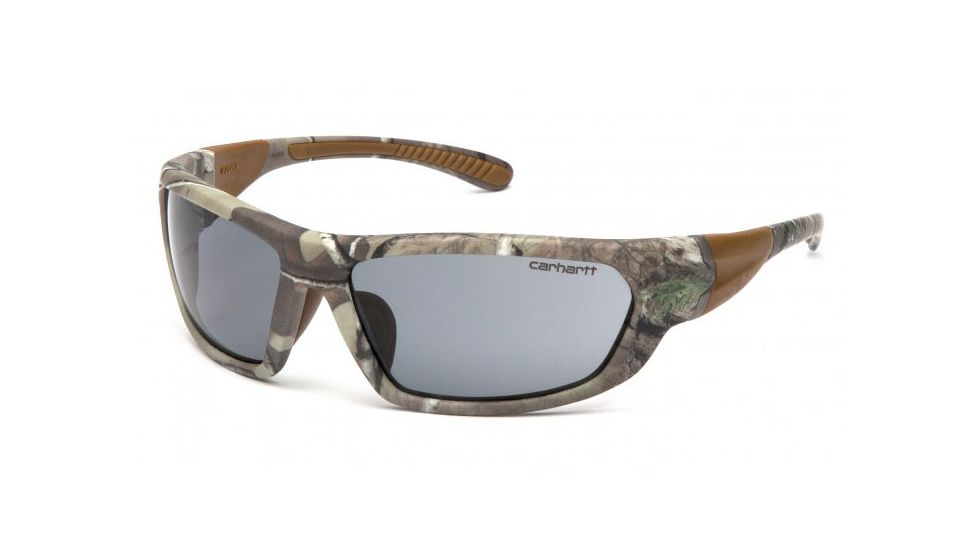 Carhartt Carbondale Safety Glasses w/Gray Lens, Realtree, CHRT220DCC