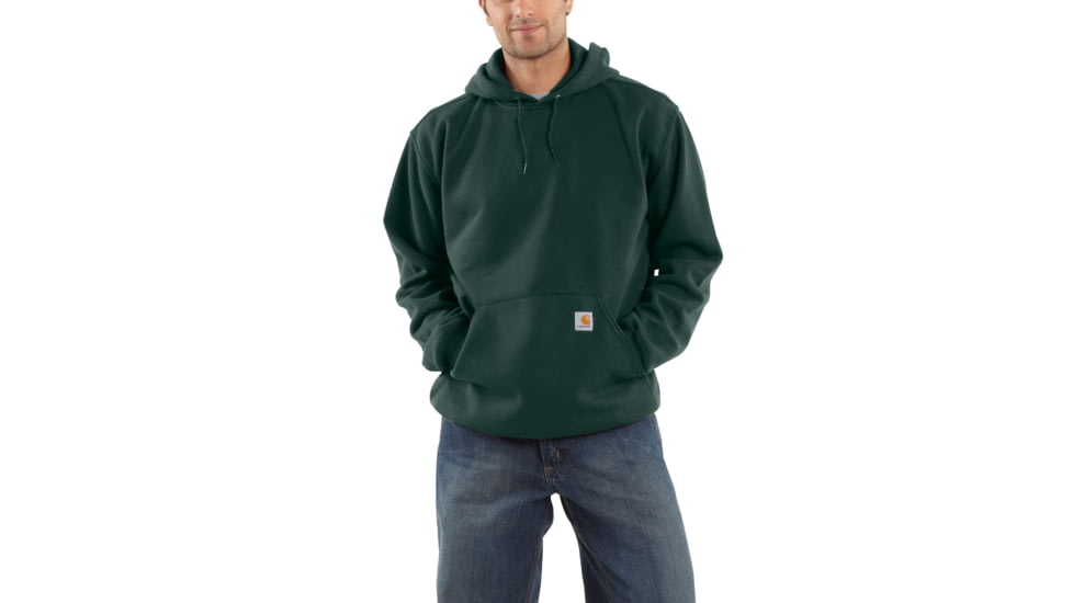 Carhartt Midweight Hooded Pullover Sweatshirt - Men's, Canopy Green, Small/Regular, K121-365-REG-SML