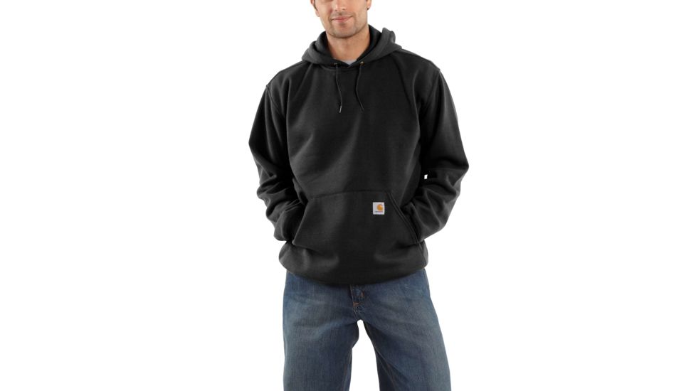 Carhartt Midweight Hooded Pullover Sweatshirt - Men's, Black, 3XL/Regular, K121-BLK-REG-3XL